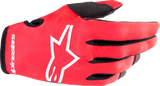 ALPINESTARS Radar Gloves - Red/White - Large 3561823-3120-L