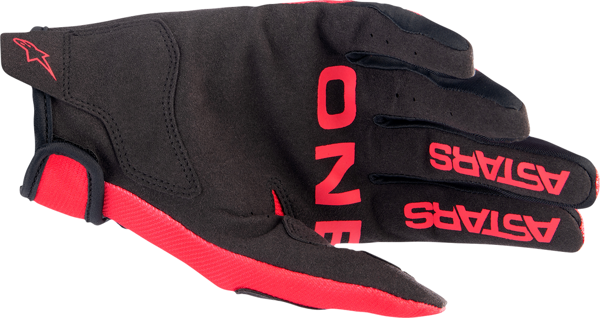 ALPINESTARS Radar Gloves - Red/White - Large 3561823-3120-L