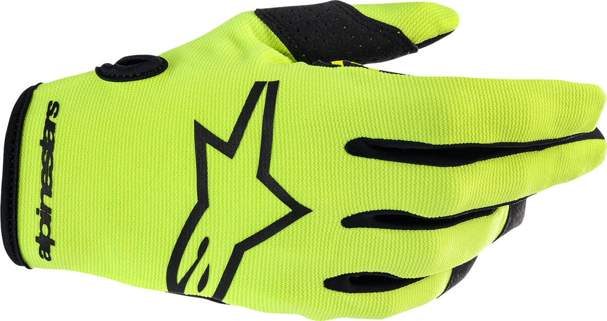 ALPINESTARS Radar Gloves - Yellow/Black - XL 3561823-551-XL