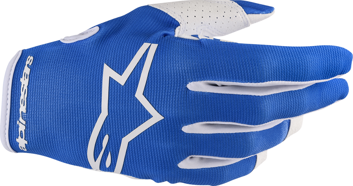 ALPINESTARS Radar Gloves - Blue/White - Large 3561823-7262-L