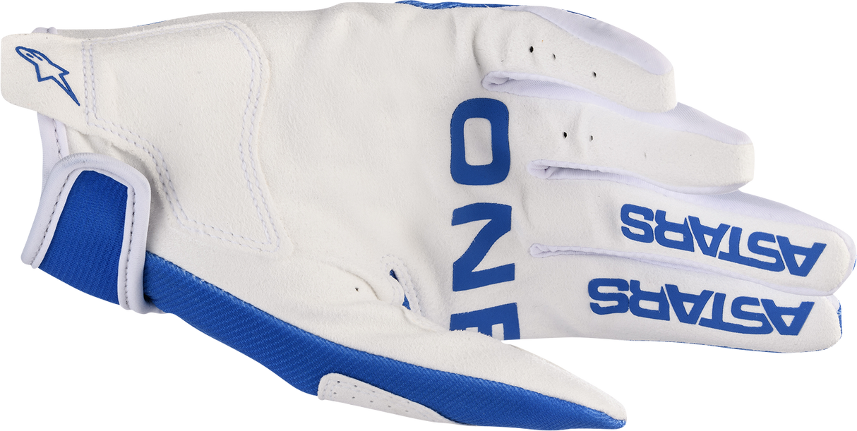 ALPINESTARS Radar Gloves - Blue/White - Medium 3561823-7262-M