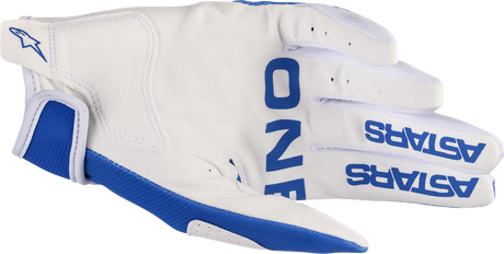 ALPINESTARS Radar Gloves - Blue/White - Medium 3561823-7262-M