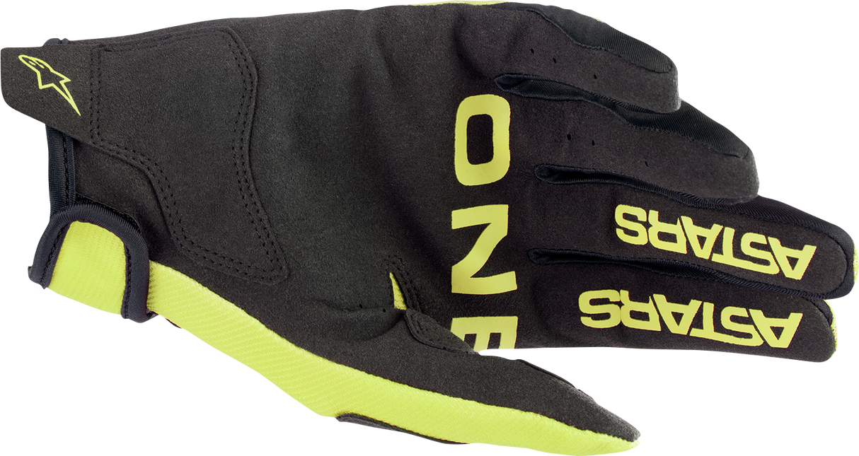 ALPINESTARS Radar Gloves - Yellow/Black - 2XL 3561823-551-2X