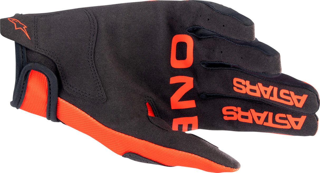 ALPINESTARS Radar Gloves - Orange/Black - Large 3561823-411-L