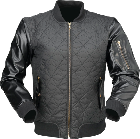 Z1R Women's Bomber Jacket - Black - 2W 2822-1503