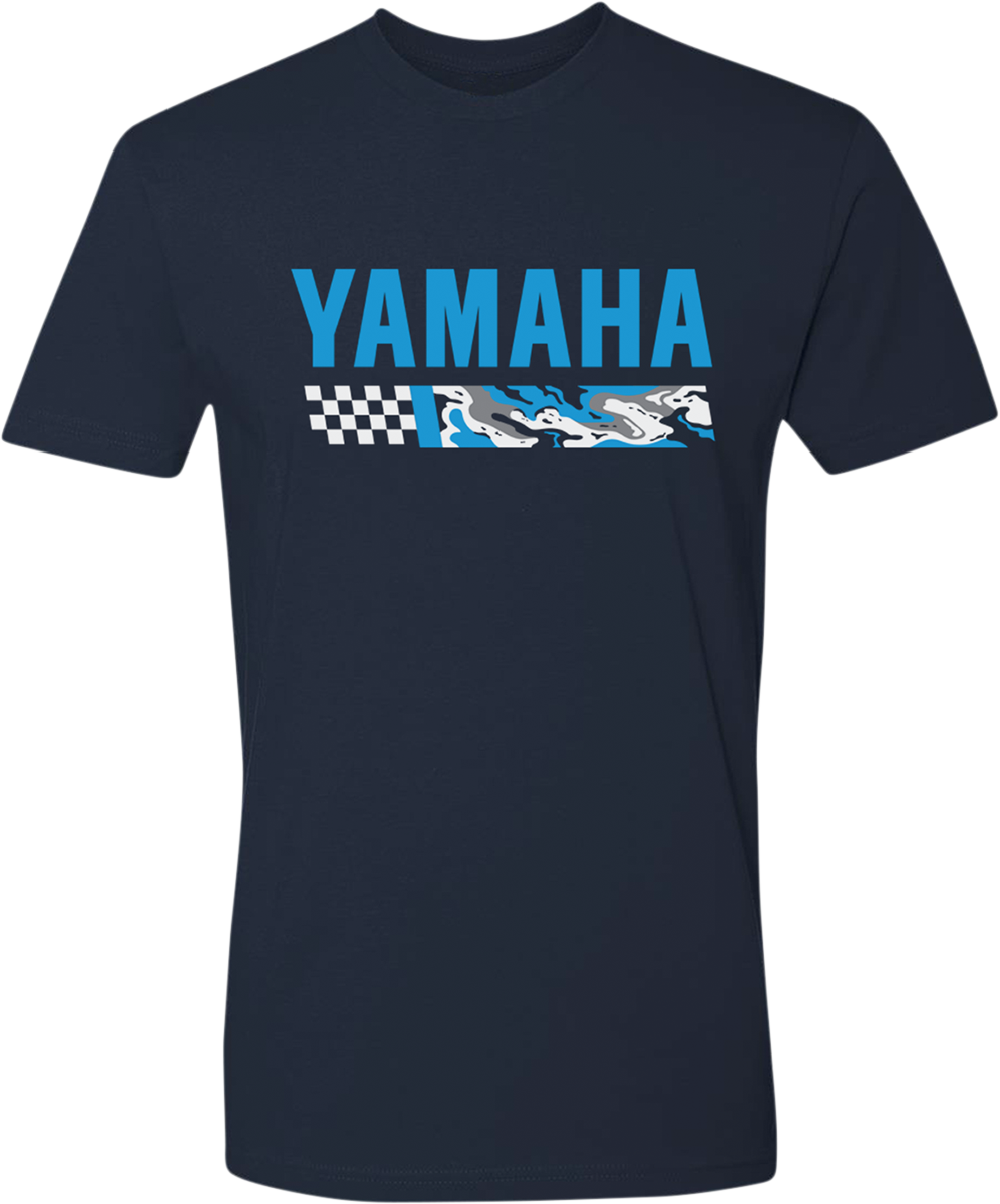 YAMAHA APPAREL Yamaha Racing Camo T-Shirt - Blue - Small NP21S-M3114-S