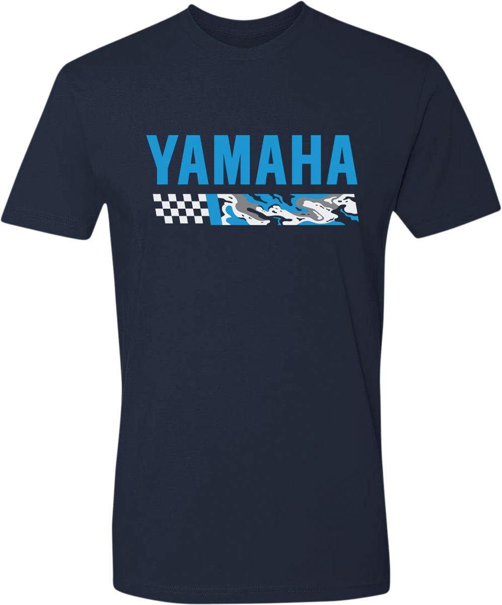 YAMAHA APPAREL Yamaha Racing Camo T-Shirt - Blue - Medium NP21S-M3114-M