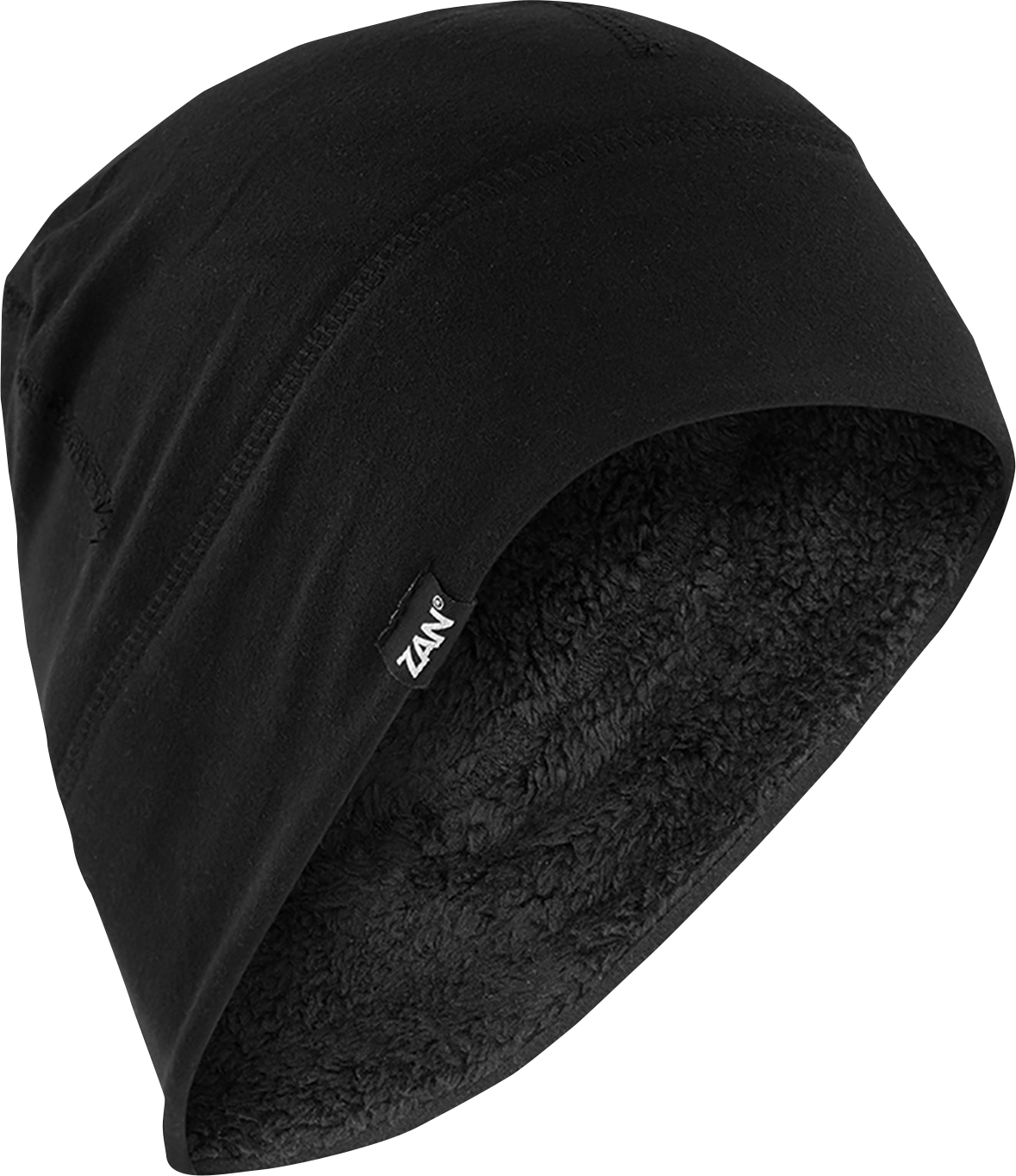 ZAN HEADGEAR SportFlex Helmet Liner - High Fleece - Black WHLH114