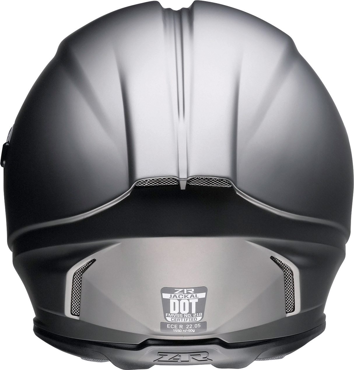 Z1R Jackal Helmet - Satin - Titanium - XS 0101-14835