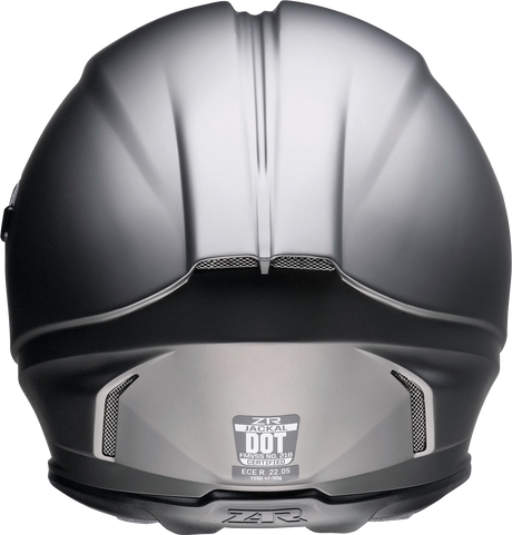 Z1R Jackal Helmet - Satin - Titanium - XS 0101-14835