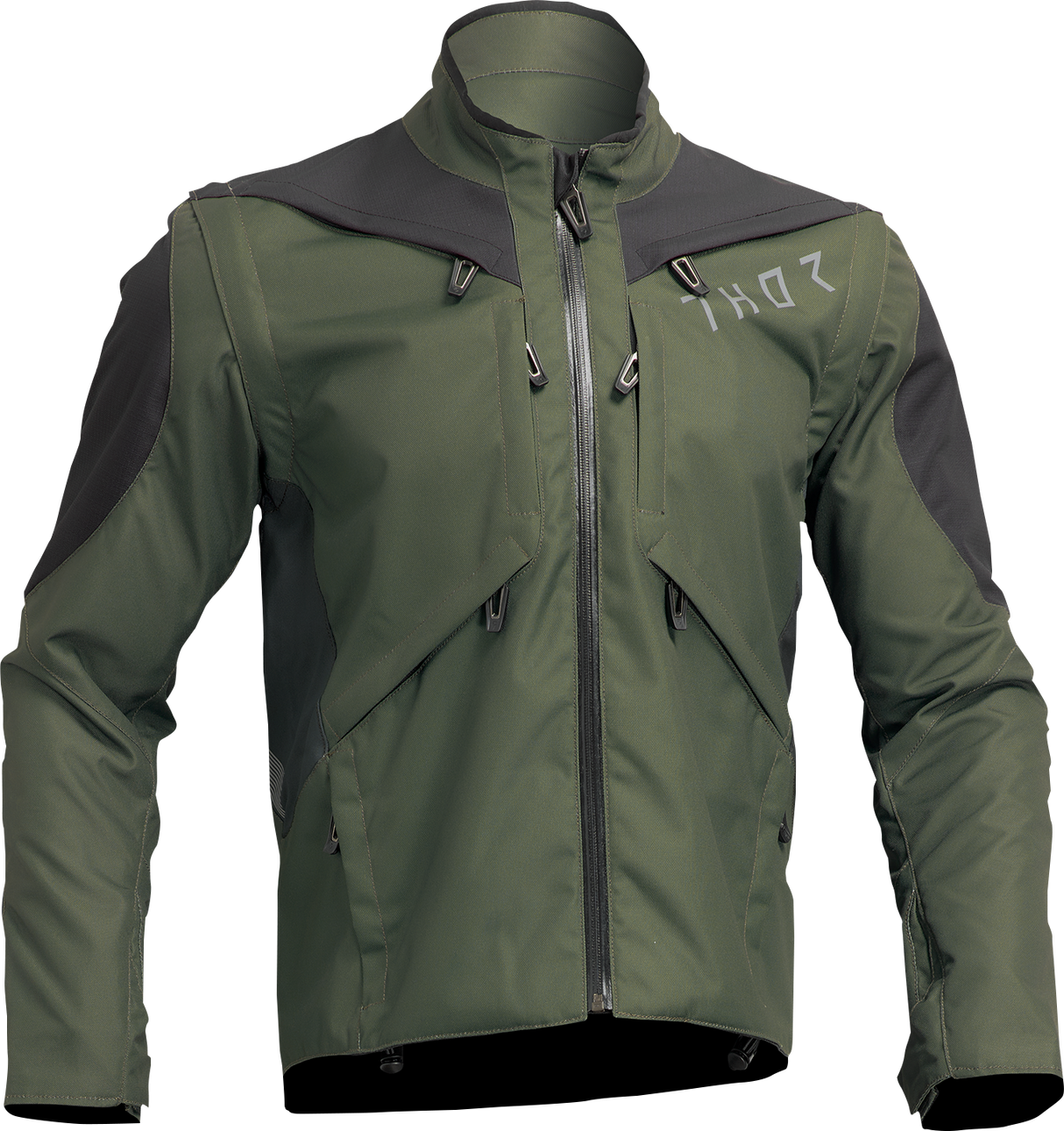 THOR Terrain Jacket - Army Green/Charcoal - Large 2920-0704