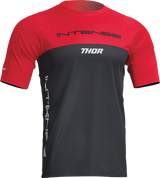 THOR Intense Assist Censis Jersey - Short-Sleeve - Red/Black - Small 5020-0205