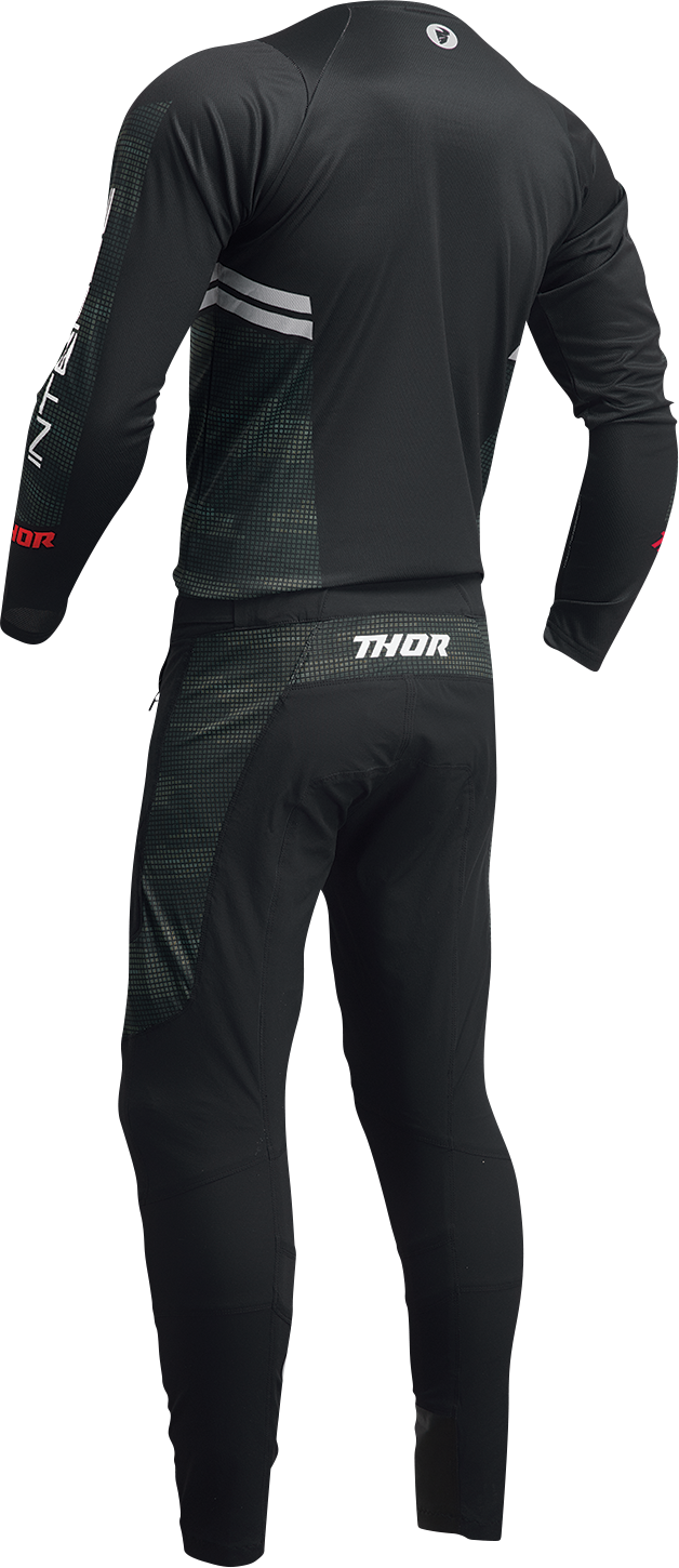 THOR Intense Assist Berm Long-Sleeve Jersey - Black/Camo - XL 5020-0226