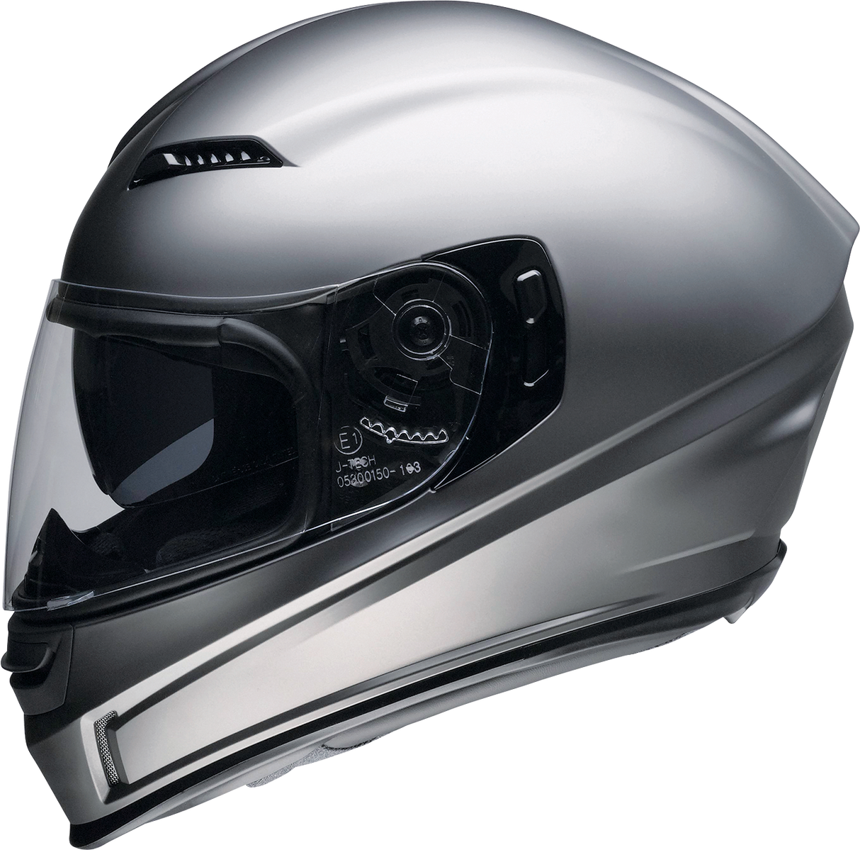 Z1R Jackal Helmet - Satin - Titanium - 3XL 0101-14841