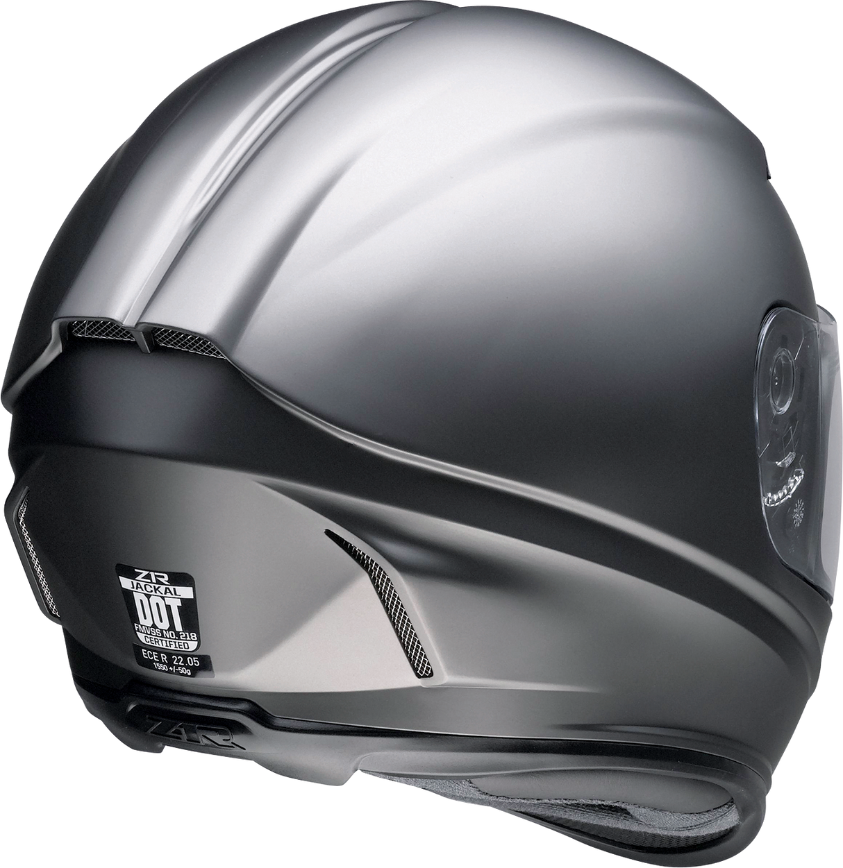 Z1R Jackal Helmet - Satin - Titanium - 3XL 0101-14841