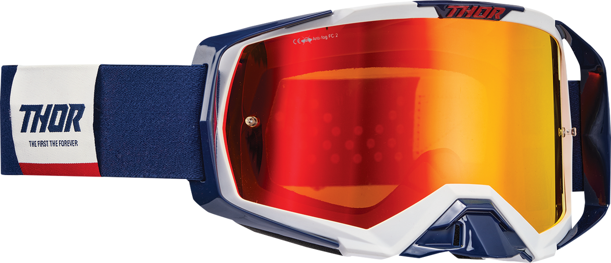 THOR Activate Goggles - Navy/White 2601-2793