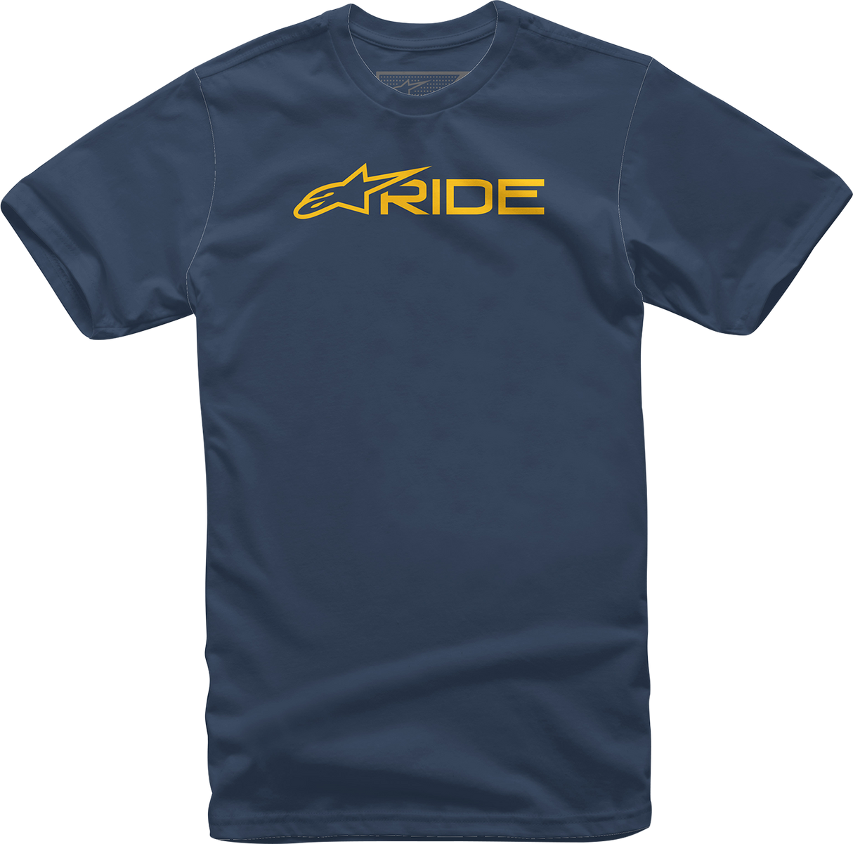 ALPINESTARS Ride 3.0 T-Shirt - Navy/Gold - 2XL 12327220070592X