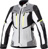 ALPINESTARS Stella Bogota Drystar Jacket - Gray/White - Small 3217023-9037-S