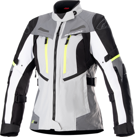 ALPINESTARS Stella Bogota Drystar Jacket - Gray/White - Small 3217023-9037-S