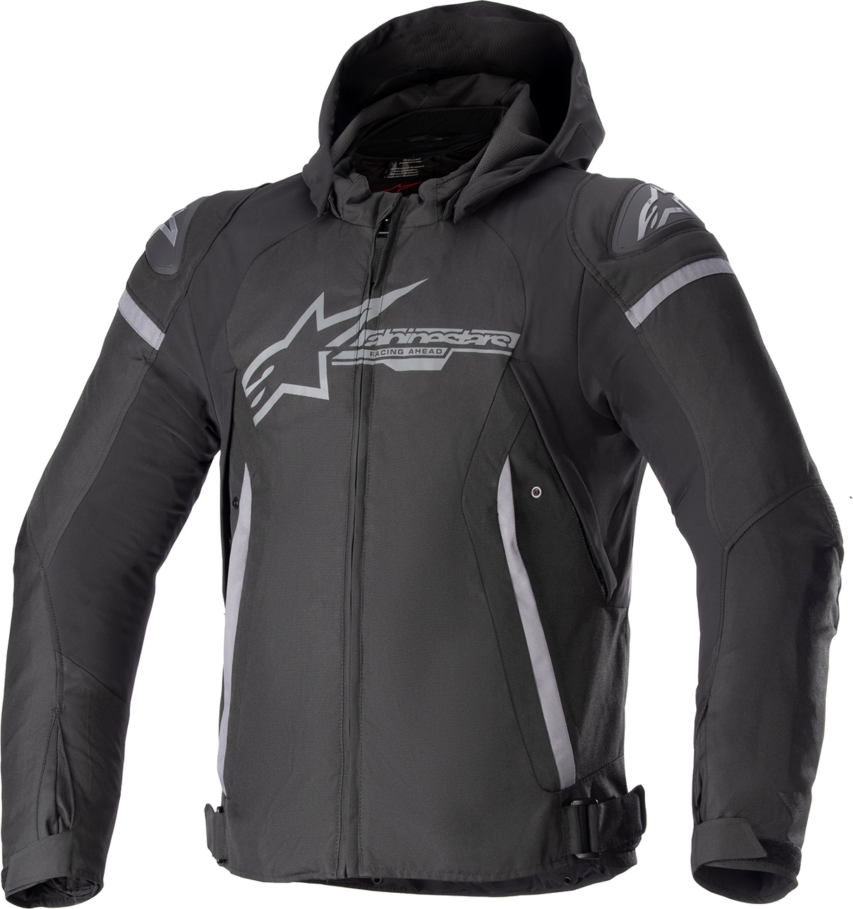 ALPINESTARS Zaca Waterproof Jacket - Black/Gray - Large 3206423-111-L