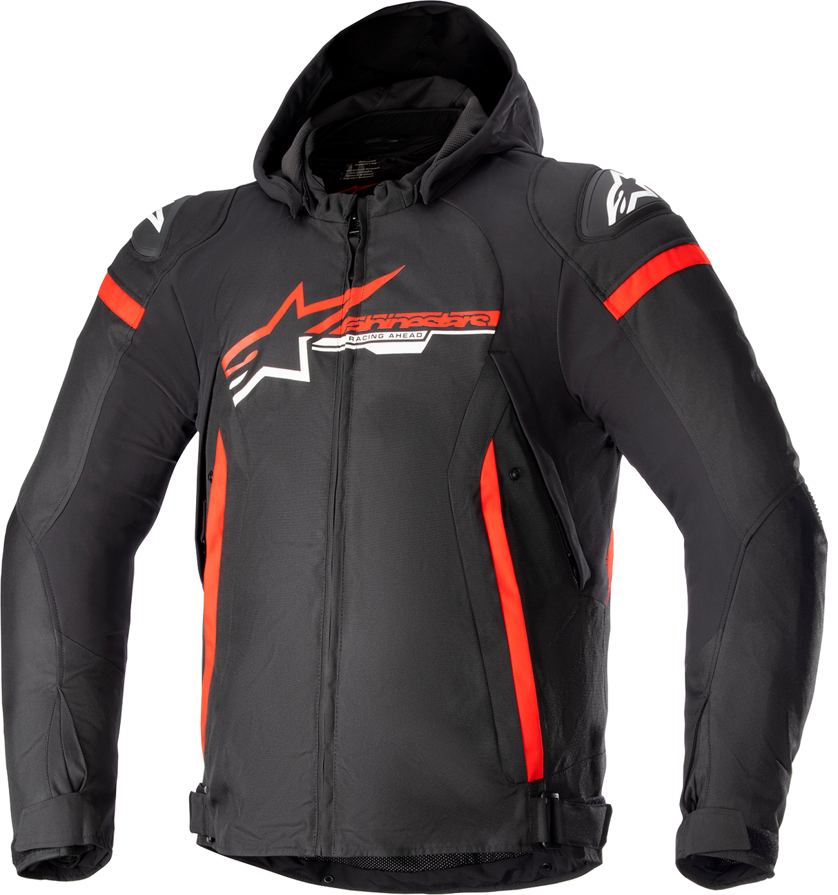 ALPINESTARS Zaca Waterproof Jacket - Black/Red/White - XL 3206423-1342-XL