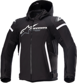 ALPINESTARS Zaca Waterproof Jacket - Black/White - Large 3206423-12-L