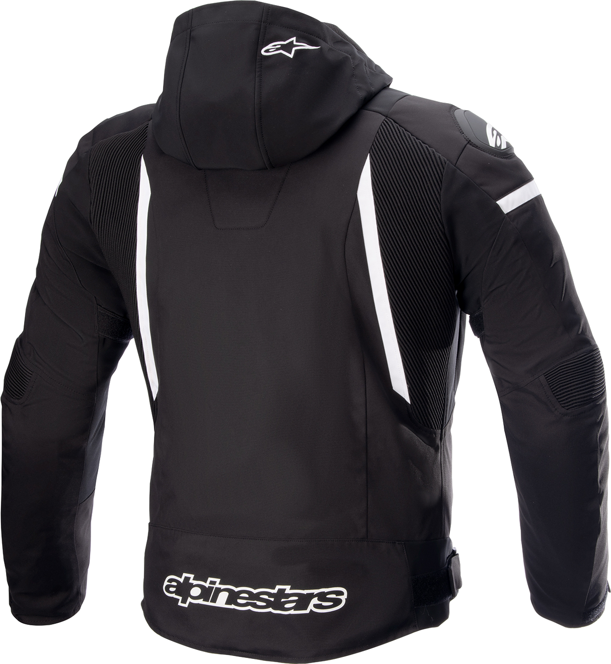 ALPINESTARS Zaca Waterproof Jacket - Black/White - Large 3206423-12-L