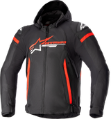 ALPINESTARS Zaca Waterproof Jacket - Black/Red/White - Medium 3206423-1342-M