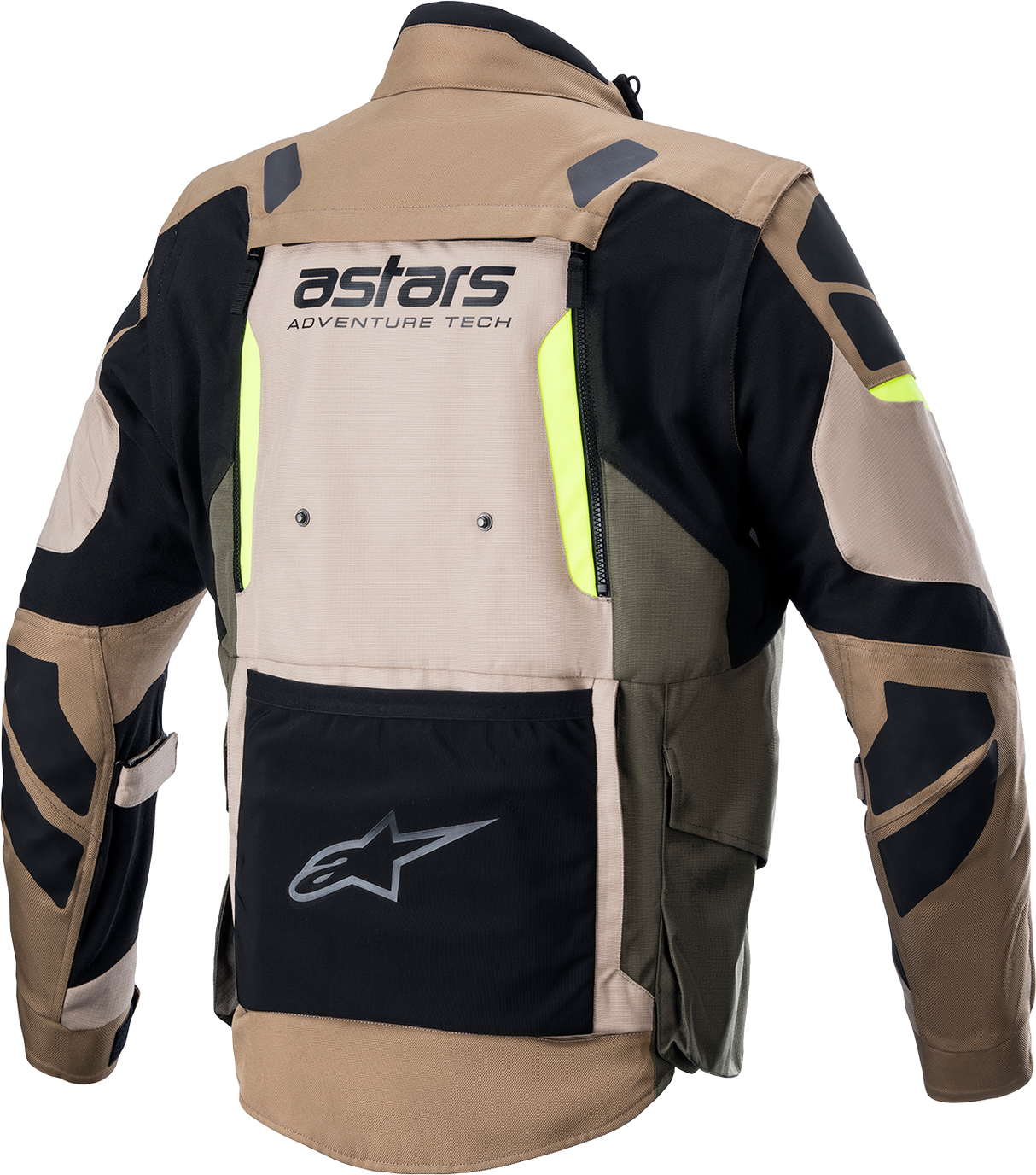ALPINESTARS Halo Drystar? Jacket - Black/Sand/Yellow - Large 3204822-865-L