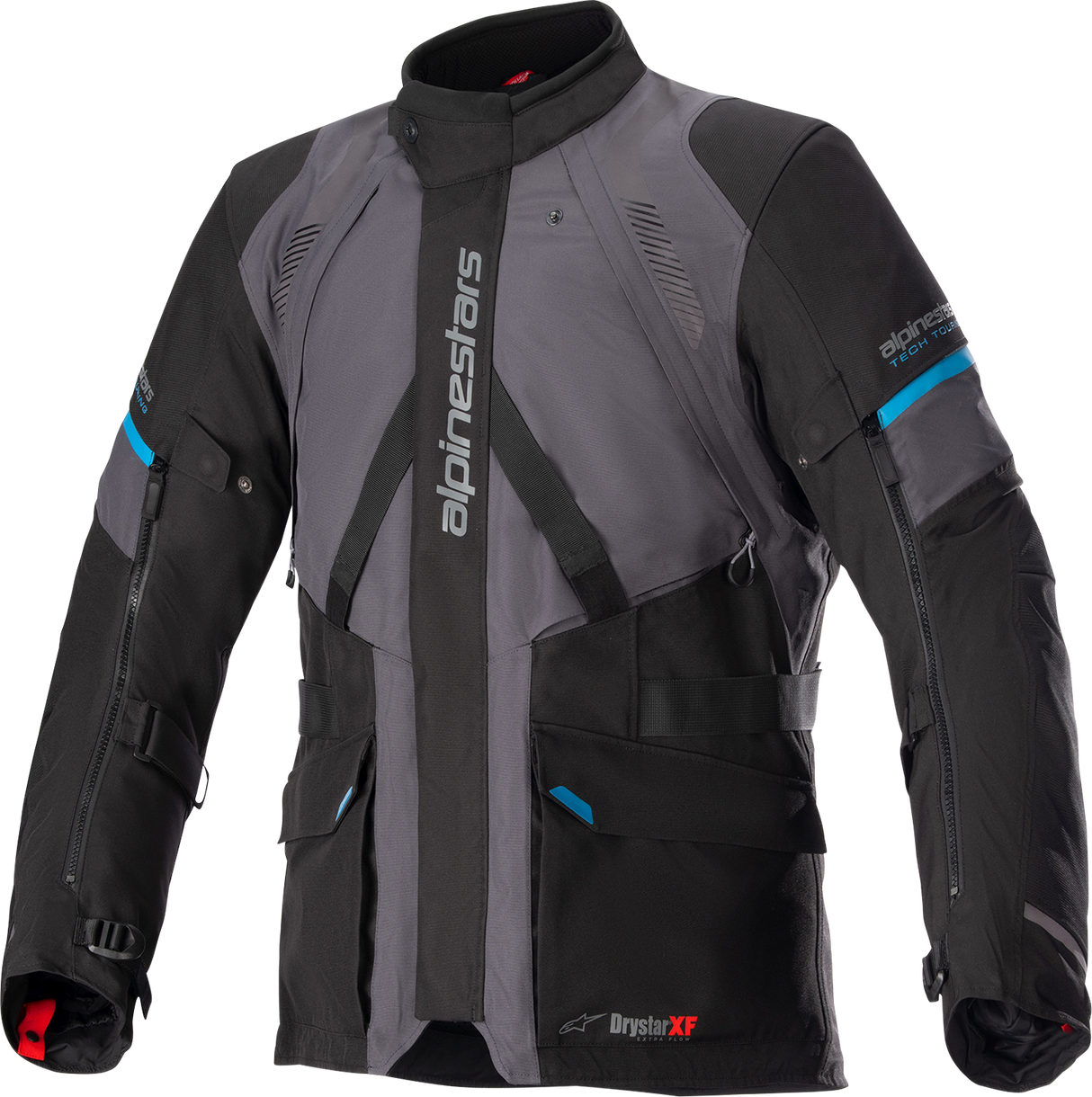 ALPINESTARS Monteira Drystar XF Jacket - Gray/Black/Blue - Small 3205123-9617-S