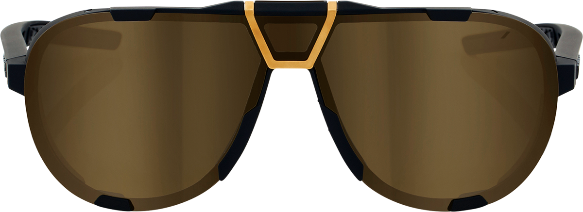 Westcraft Sunglasses - Soft Tact Black - Soft Gold Mirror