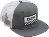 THOR Checker Hat - Gray/White 2501-3994