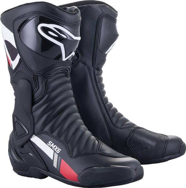 alpinestars×HONDA SMX-6 v2 EUR43 ALPINESTARS SMX-6 v2 Boots - Black/White/Gray - US 9 / EU 43