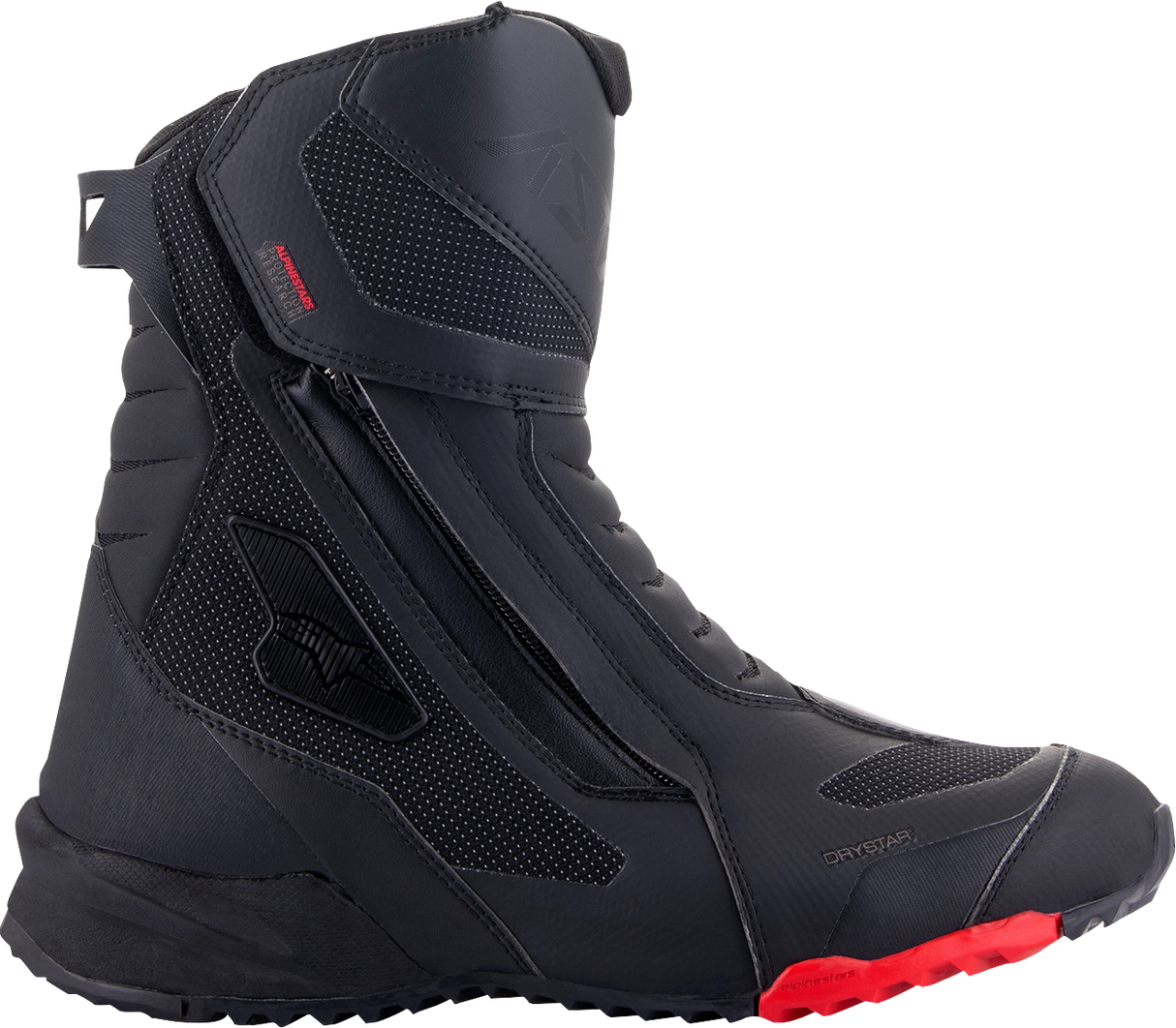 ALPINESTARS RT-7 Drystar Boots - Black/Red - US 9 / EU 42 2443023-13-42