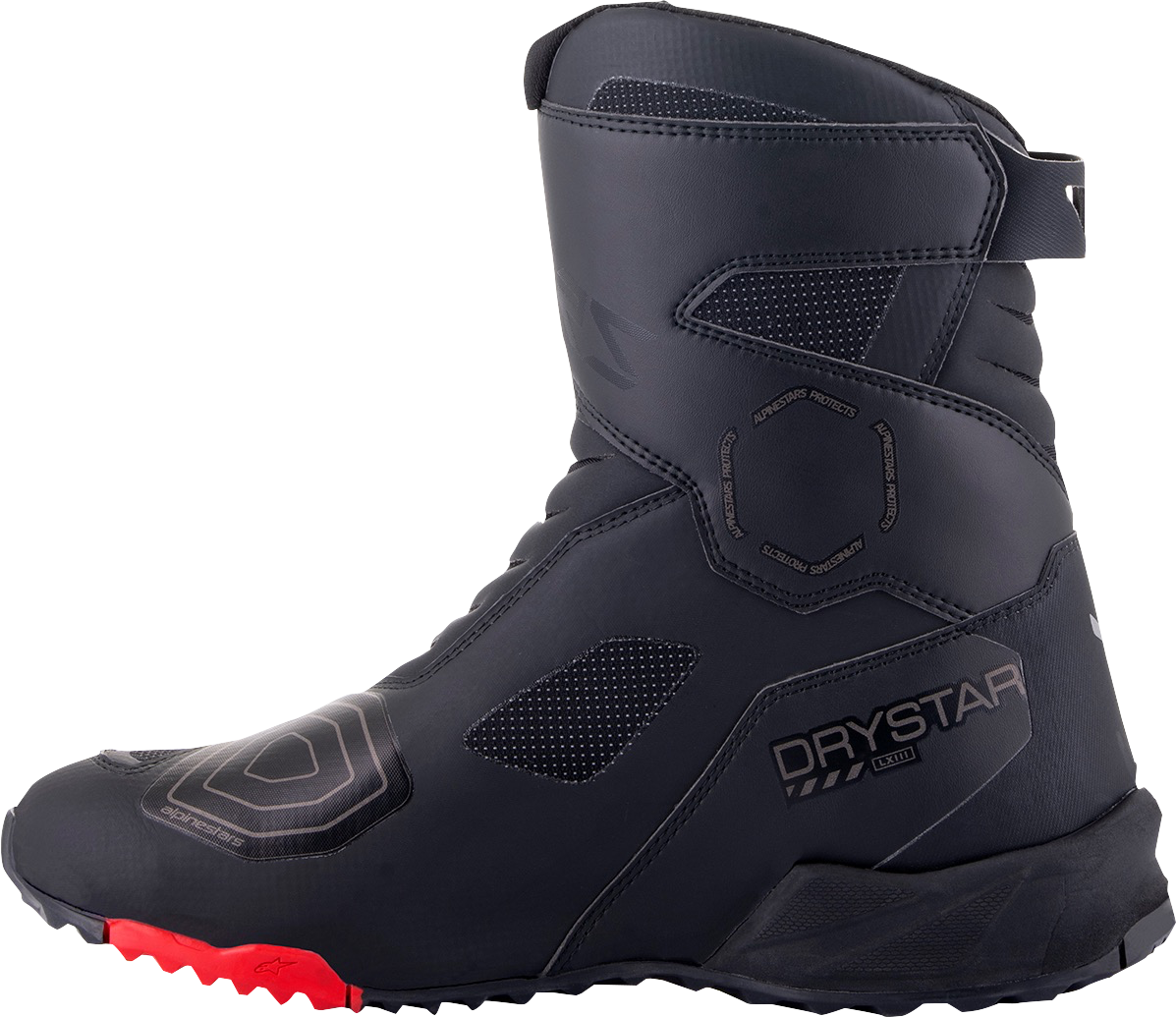 ALPINESTARS RT-7 Drystar Boots - Black/Red - US 9 / EU 42 2443023-13-42