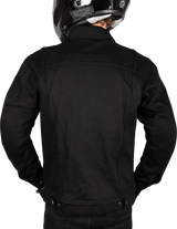 THRASHIN SUPPLY CO. Highway v2 Denim Riding Jacket - Black - XL TMJ-10-11