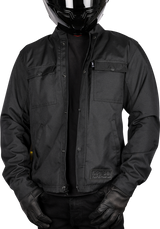 THRASHIN SUPPLY CO. Atlas v2 Riding Jacket - Black - Large TMJ-09-10