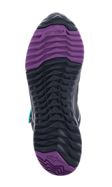 ALPINESTARS Stella CR-X Drystar Shoes - Black/Gray/Teal/Purple - US 11.5 26115231370115
