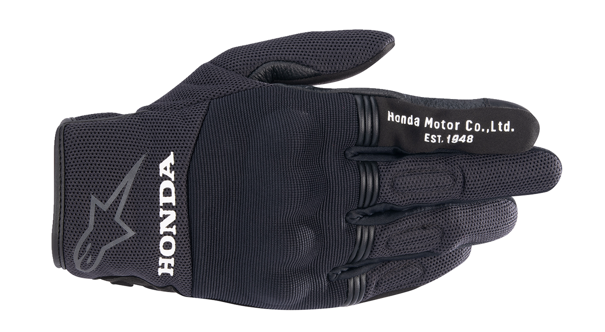 ALPINESTARS Honda Copper Gloves - Black - Medium 3568321-10-M