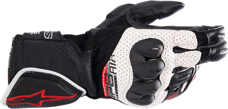 ALPINESTARS SP-8 V3 Air Gloves - Black/White/Bright Red - 3XL 3558621-1304-3X