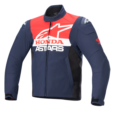 ALPINESTARS Honda SMX Waterproof Jacket - Blue/Black/Red - Large 3206223-7163-L