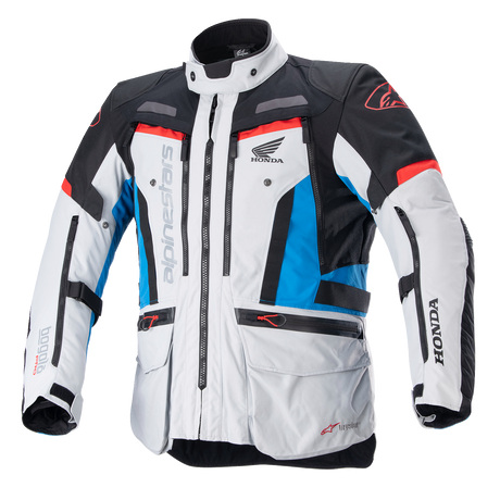 ALPINESTARS Honda Bogot Pro Drystar Jacket - Gray/Black/Red/Blue - Small 3206723-9173-S