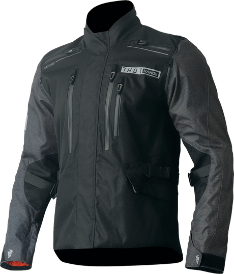 THOR Range Jacket - Black/Gray - Large 2920-0723