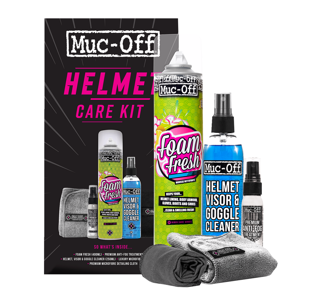 MUC-OFF USA Helmet Care Kit 20804