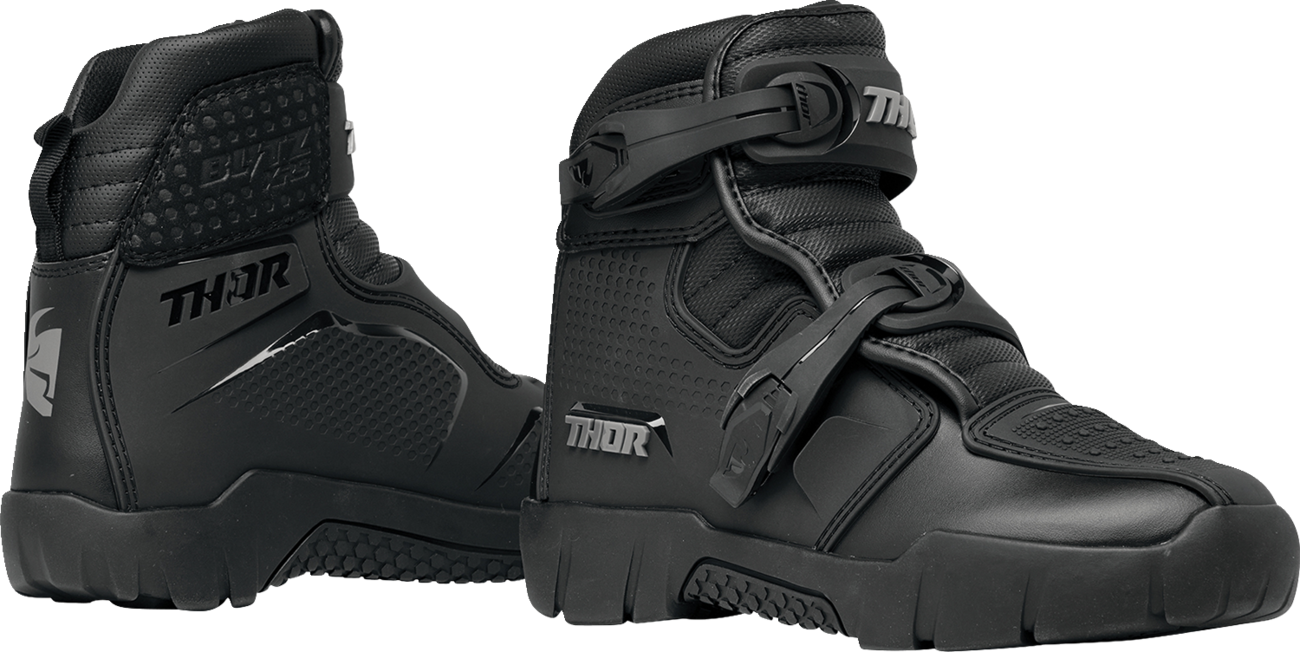 THOR Blitz XRS LTD Boot - Black/Gray - US 7 3410-2919 – Electrek Moto