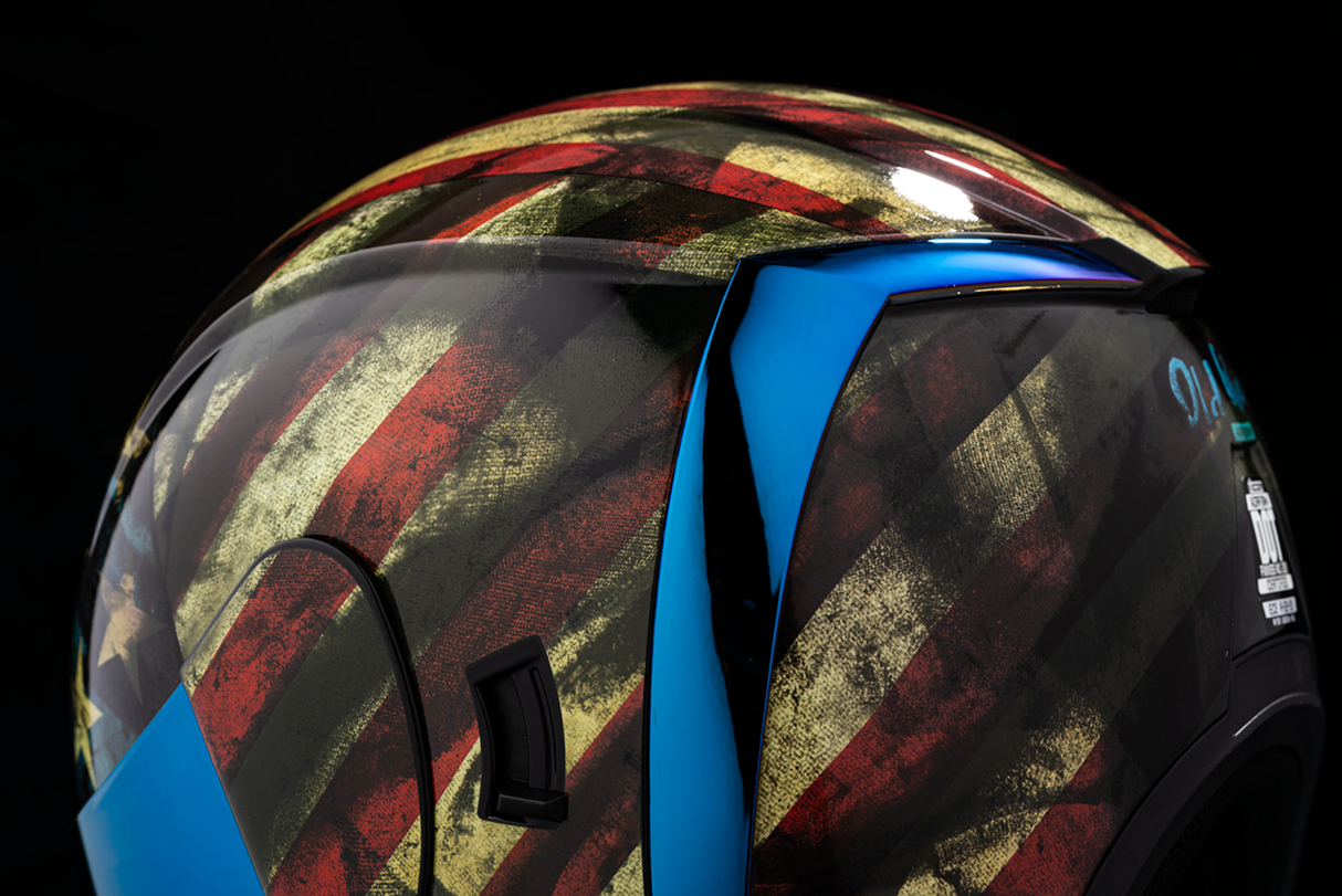 icon airform old glory helmet ICON Airform Helmet - Old Glory