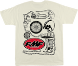 FMF Collector T-Shirt - Natural - 2XL FA23118906NAT2X