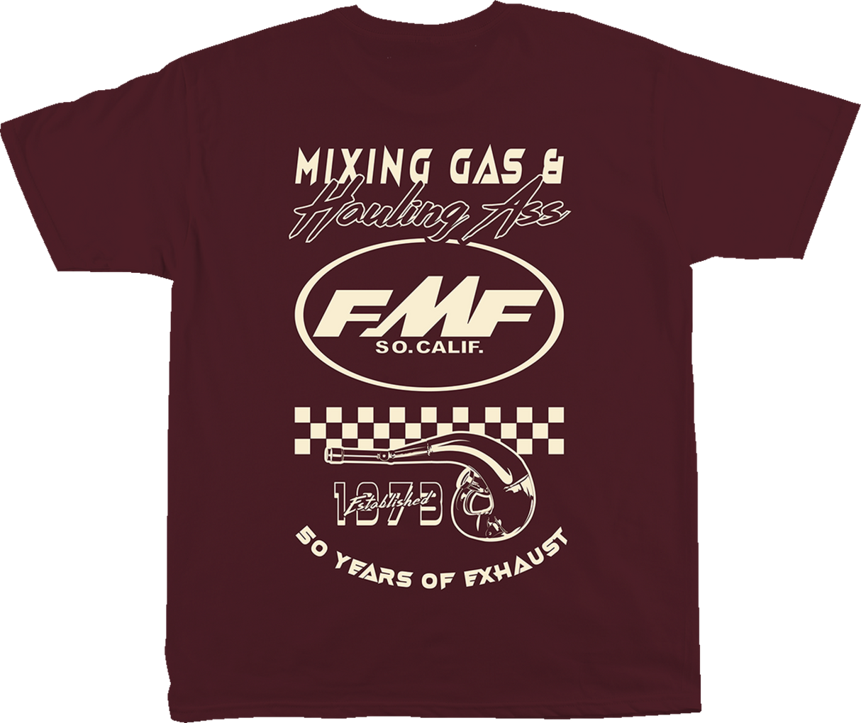FMF Iconic T-Shirt - Maroon - XL FA23118910MARXL