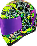 ICON Airform Helmet - Hippy Dippy - Purple - Large 0101-16027