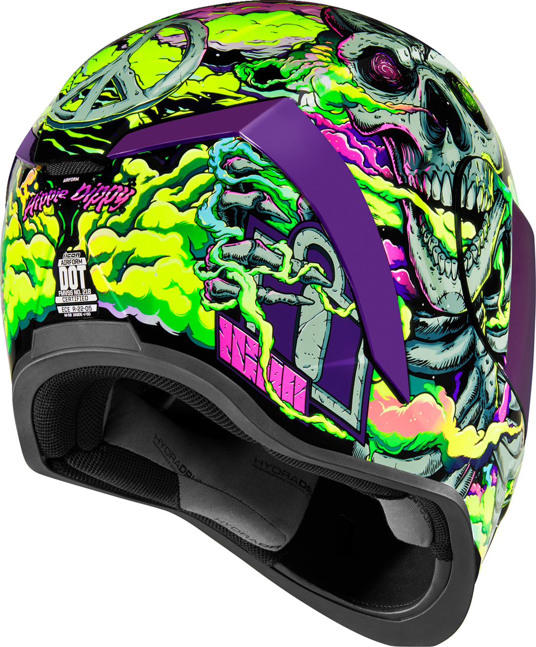 ICON Airform Helmet - Hippy Dippy - Purple - XS 0101-16024